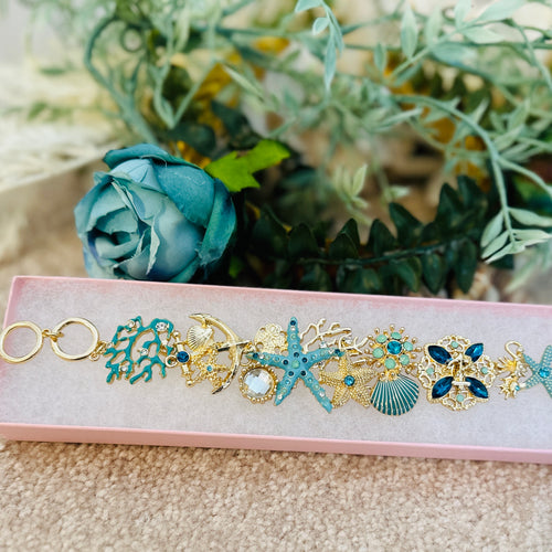 Beach Jewels Necklace - Lemonade Mermaid