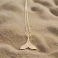 Mermaid Tail Necklace, Sterling Silver - Lemonade Mermaid