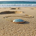 Single White Shell Necklace