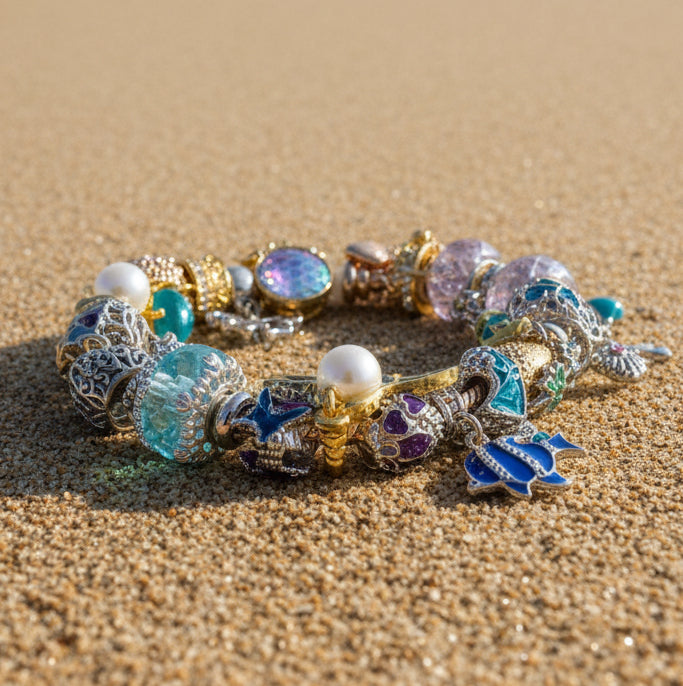 Multi Color Charm Bracelet