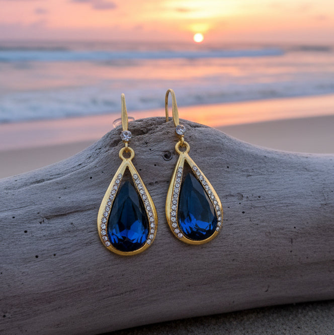 Large Teardrop Earrings (2 Colors)