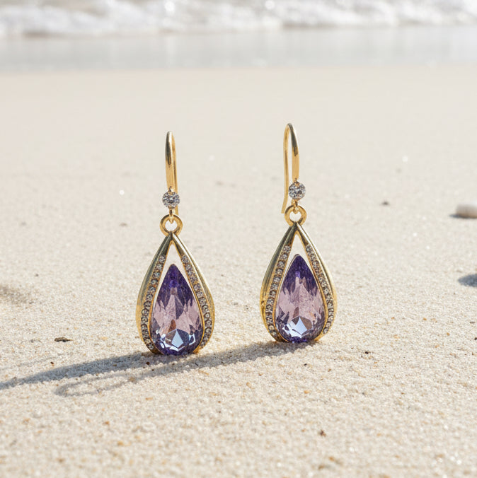 Large Teardrop Earrings (2 Colors)