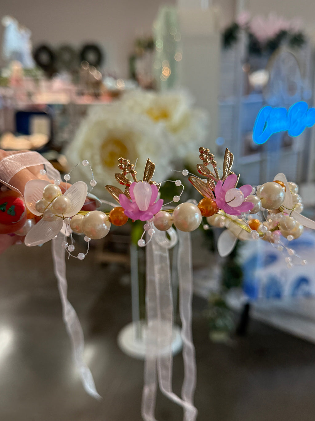 Blossoms Flexible Headband Crown (5 colors)
