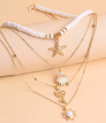 Tropical Vacation Necklace Set - Lemonade Mermaid