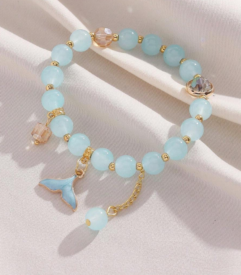 Crystal Whale Bracelet (2 colors) - Lemonade Mermaid