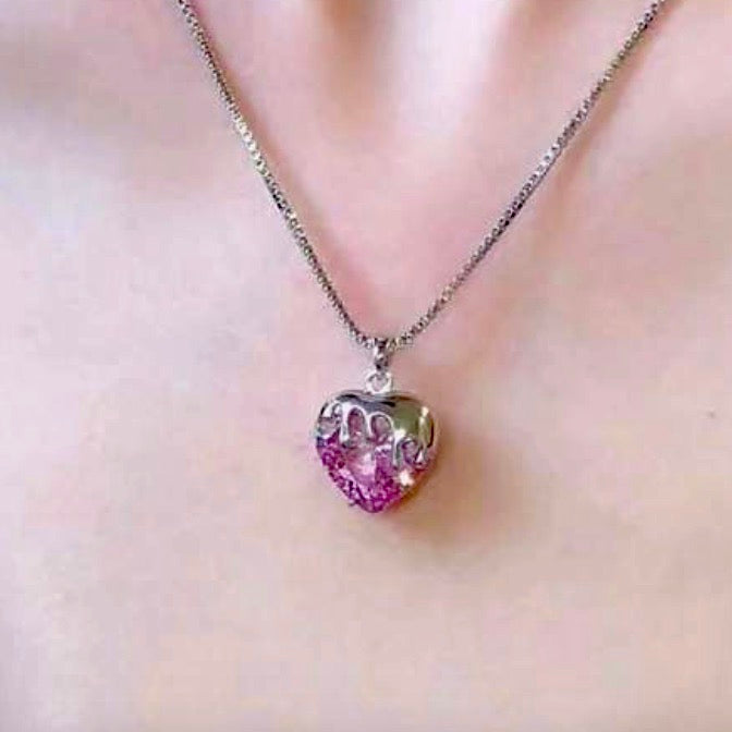 Melt-Your-Heart Necklace (2 Colors) - Lemonade Mermaid