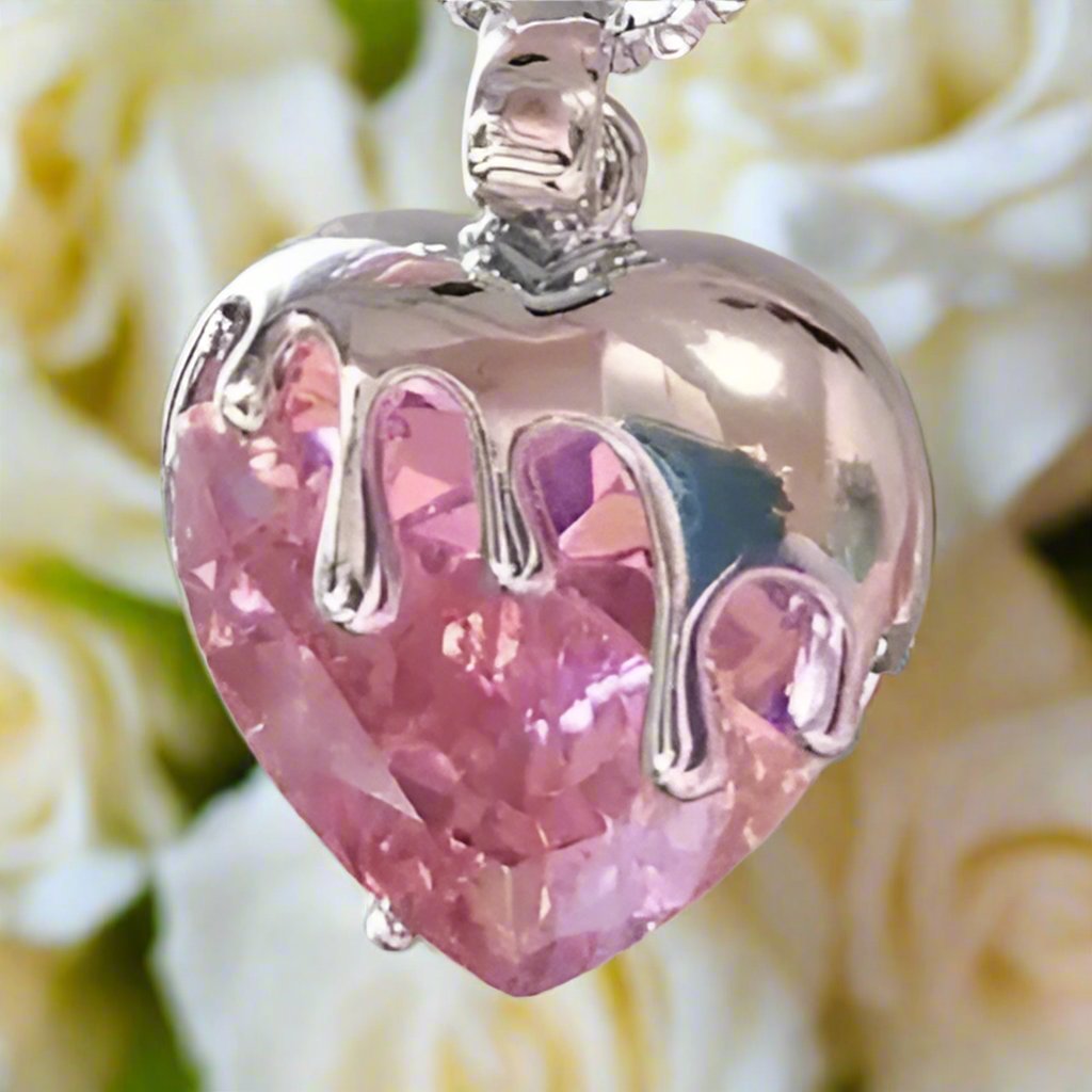Melt-Your-Heart Necklace (2 Colors) - Lemonade Mermaid