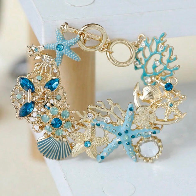 (NEW) Beach Treasures Bracelet - Lemonade Mermaid