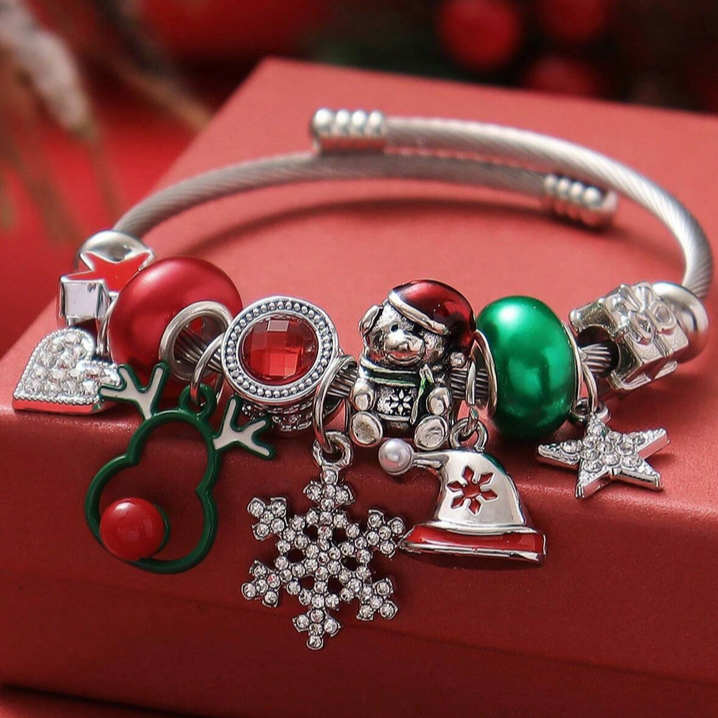 (BACK IN STOCK!) Christmas Cheer Bracelet - Lemonade Mermaid
