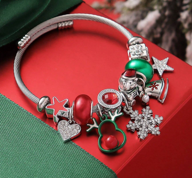 (BACK IN STOCK!) Christmas Cheer Bracelet - Lemonade Mermaid