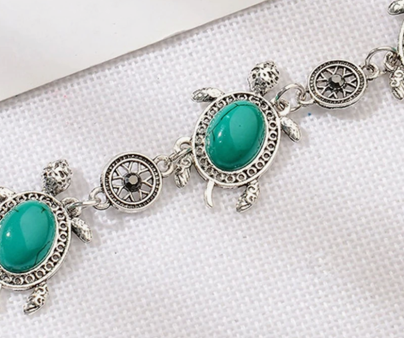 Turquoise Turtle Trio Set - Lemonade Mermaid