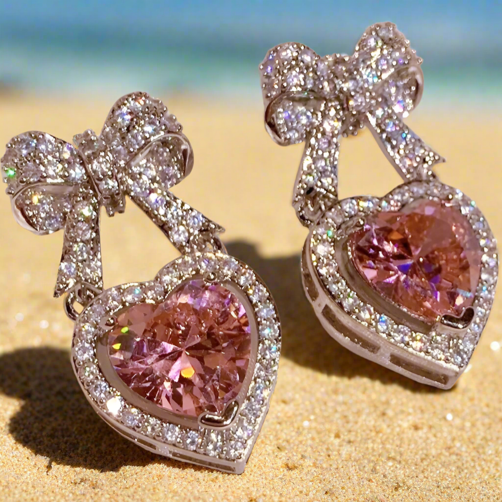 Pink Sweetheart Earrings