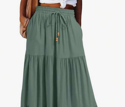 Seaweed Boho Skirt