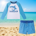 Shark Rash Guard & Shorts