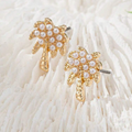 Turtle or Coconut Tree Studs - Lemonade Mermaid