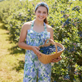 Blue Floral Jumpsuit w/Fabric Headband - Lemonade Mermaid