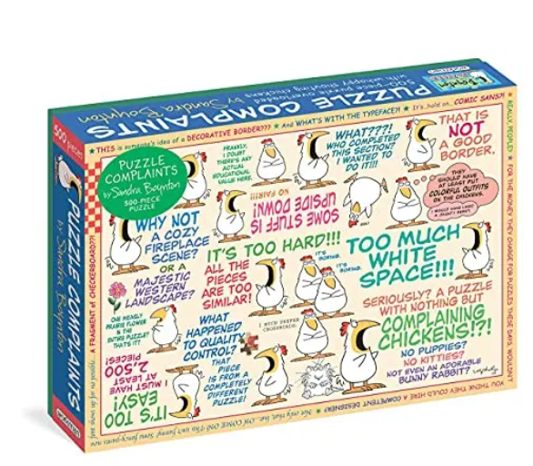 Puzzle Complaints 500 Piece Puzzle