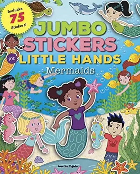 Mermaids Jumbo Stickers for Little Hands