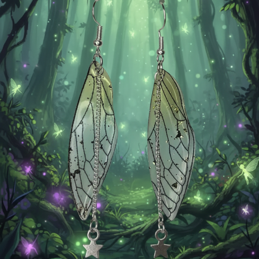 Fairy Wings Earrings (4 Styles)