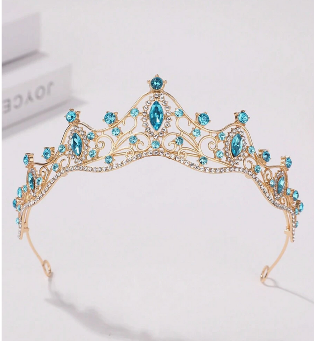 Turquoise Wave Tiara