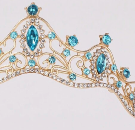 Turquoise Wave Tiara