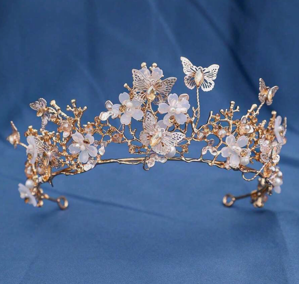 Butterfly Princess Crown (4 colors)