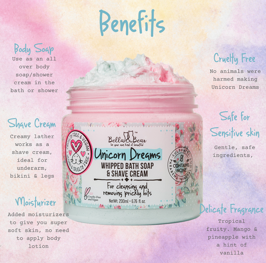 Unicorn Dreams Whipped Bath Soap