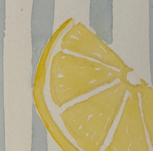 Lemon Slice Card by Alayna