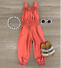 Girls' Rose Jumpsuit
