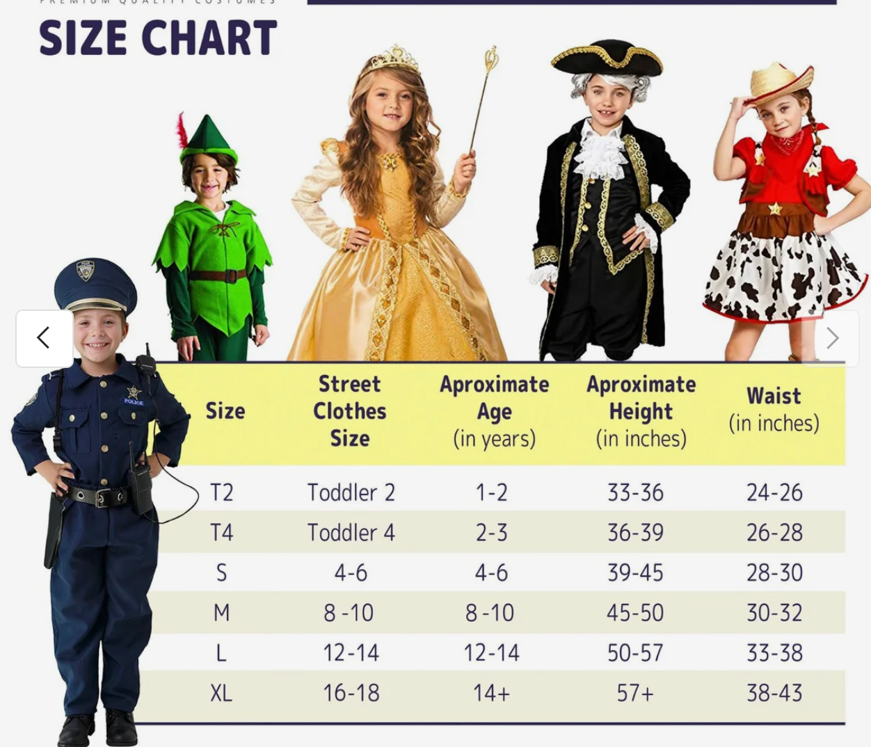 Pirate Costume (Toddler Size)