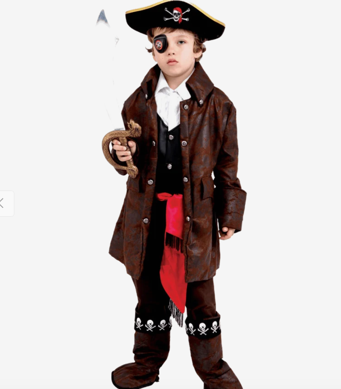 Pirate Costume (Toddler Size)