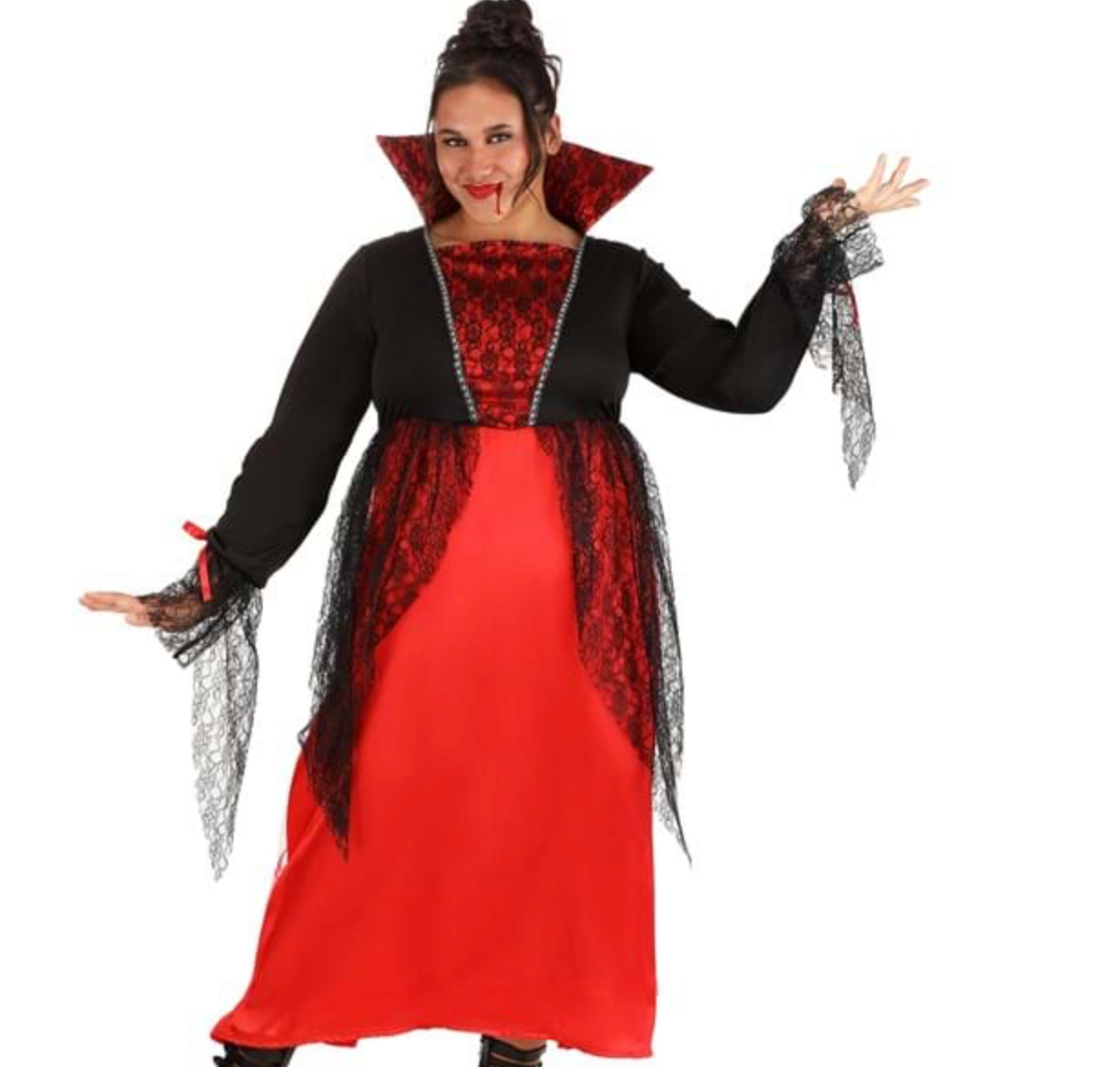 Vampira Costume (Plus Size)
