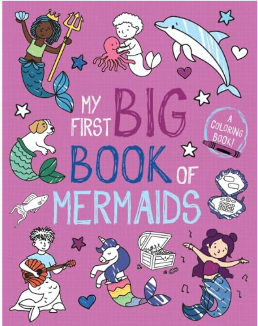 My First Big Book of Mermaids (Coloring)