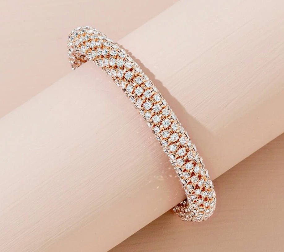 Pink Sea Salt Cuff Bracelet - Lemonade Mermaid