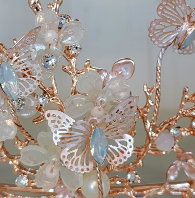 Butterfly Princess Crown (4 colors)