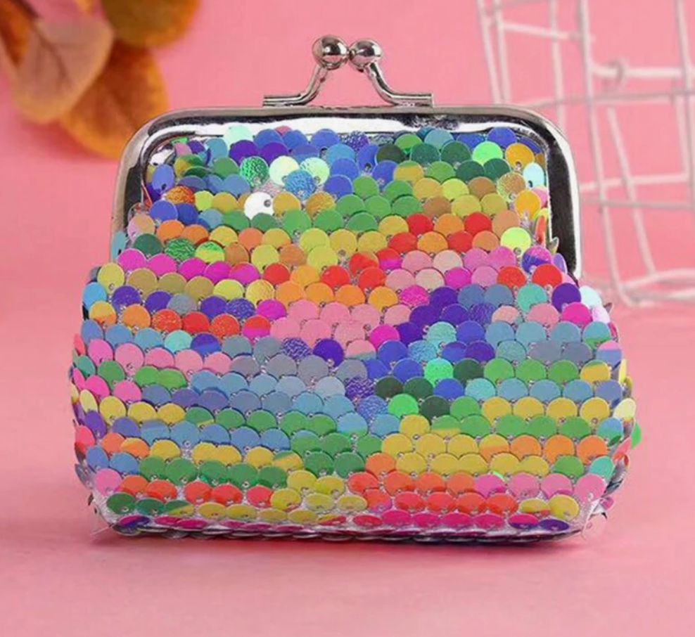Sequin Coin Purse