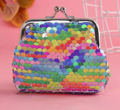 Sequin Coin Purse