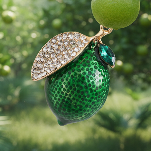 Sparkling Fruit Keychain (3 Styles)