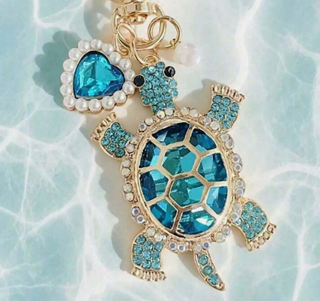 Sparkle Turtle Keychain (2 Colors)
