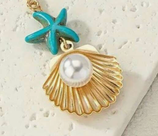 Starfish & Shell Earrings