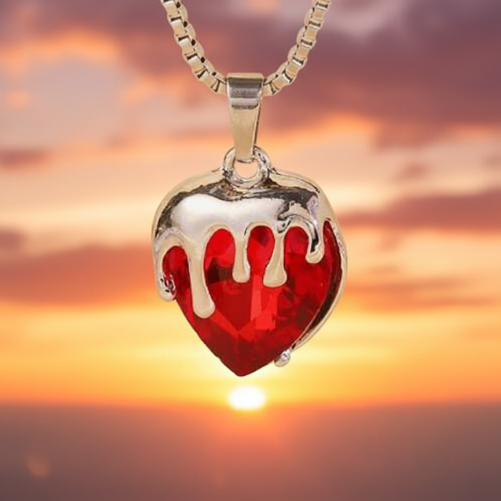 Melt-Your-Heart Necklace (2 Colors) - Lemonade Mermaid