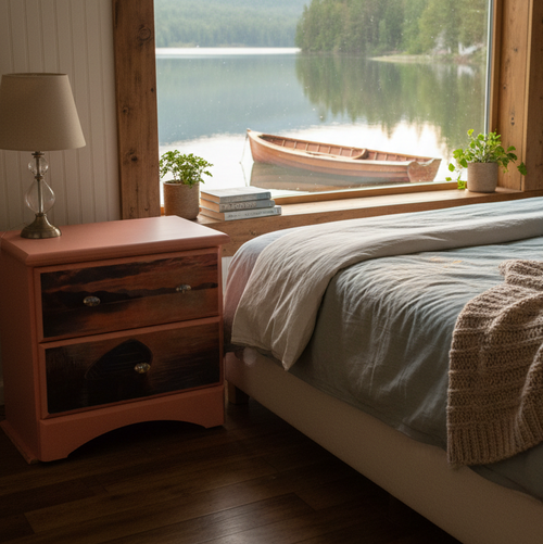 Coastal Boat Nightstands - Lemonade Mermaid