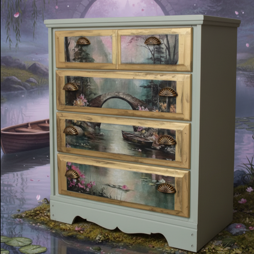 Tranquil Bridge Dresser