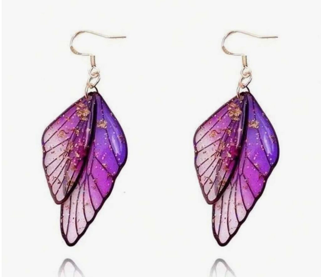 Fairy Wings Earrings (4 Styles)