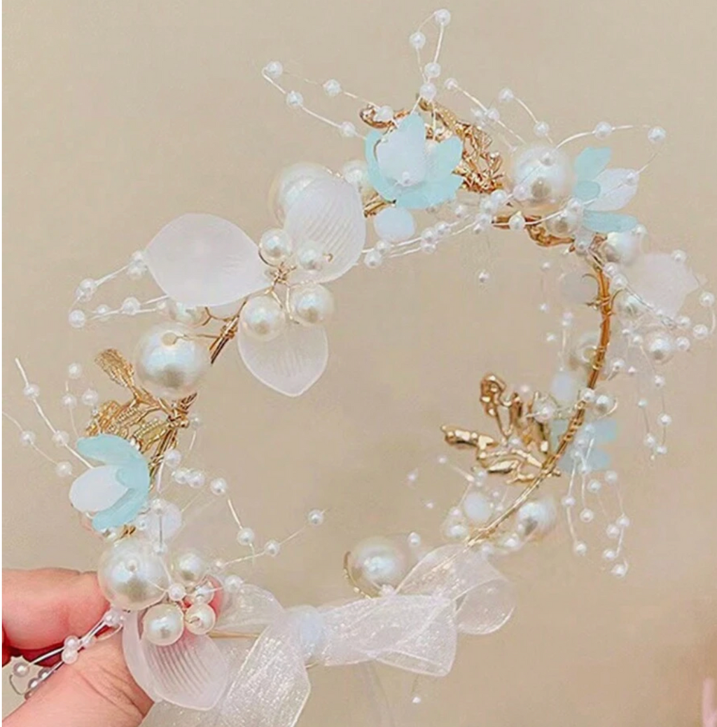 Blossoms Flexible Headband Crown (4 colors) - Lemonade Mermaid