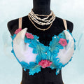 Siren Allure "Polished Nautilus" Custom Silicone Mermaid Top