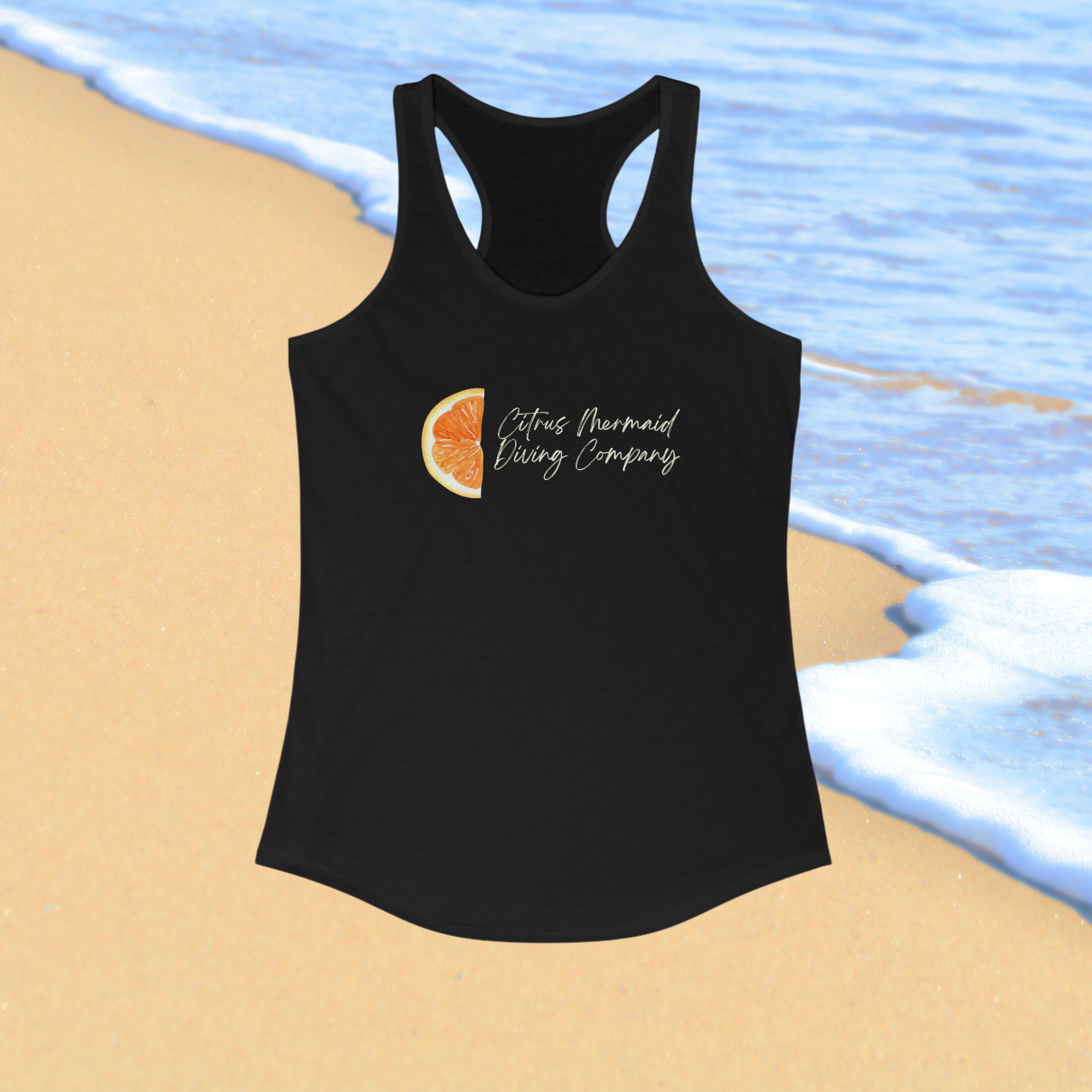 CMDC Women's Racerback Tank - Lemonade Mermaid