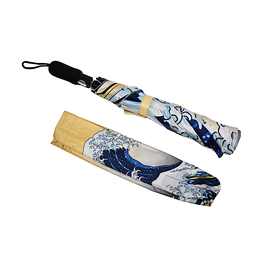 Great Wave Umbrella - Lemonade Mermaid