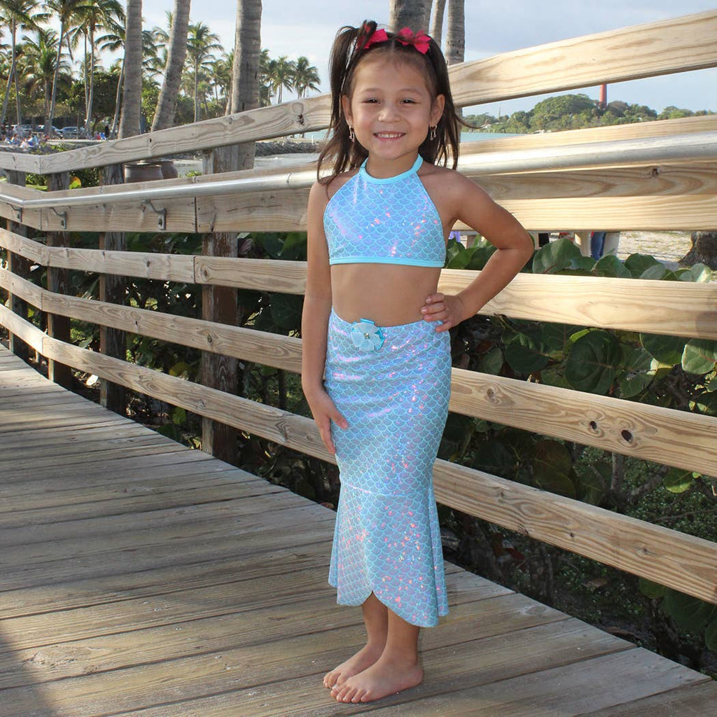 Mermaid Tail Glitter Skirt