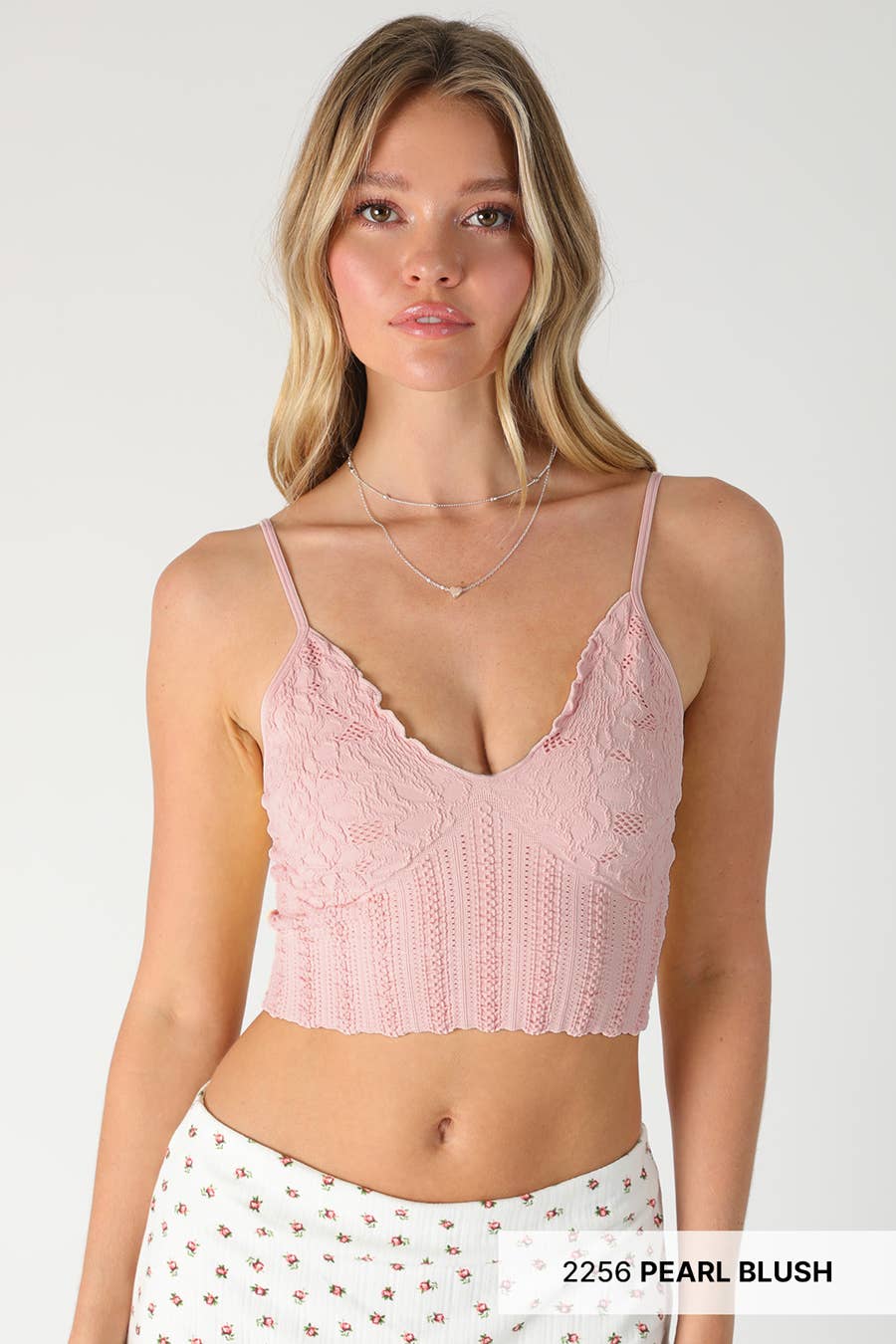 Lace Textured Bralette (2 Colors)